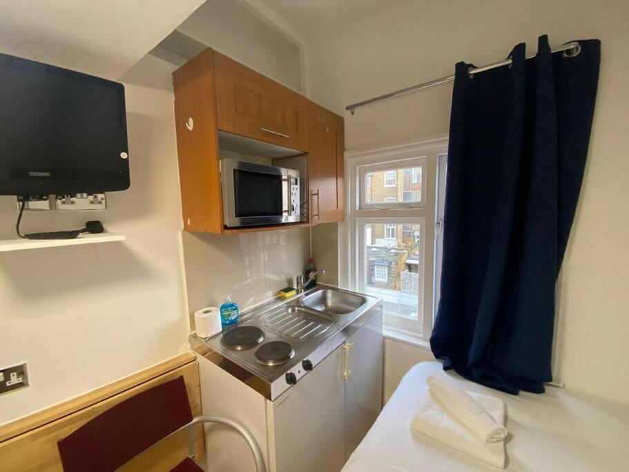 F14- Single Studio Shared Shower/Toilet Near Paddington London Kültér fotó